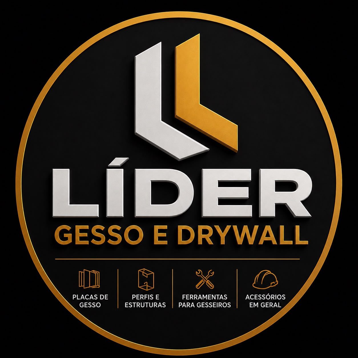 Logo Líder Gesso e Drywall